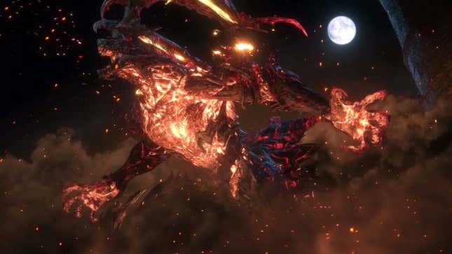 Ifrit roars in the night.