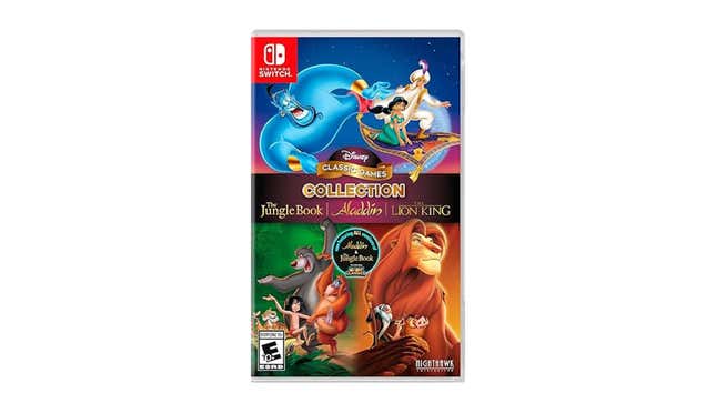 An image shows the Disney Collection game on Switch.